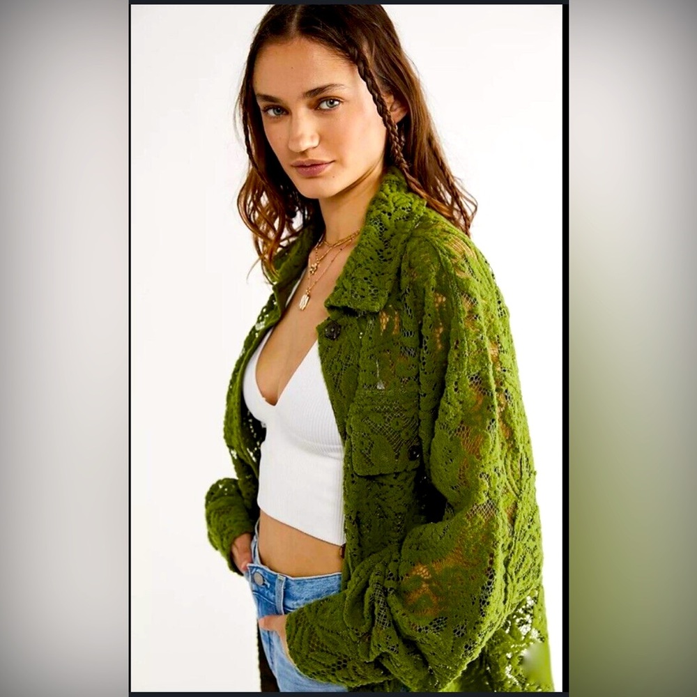 Free People Ruby Lace Shacket